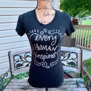 Every human inspires tee